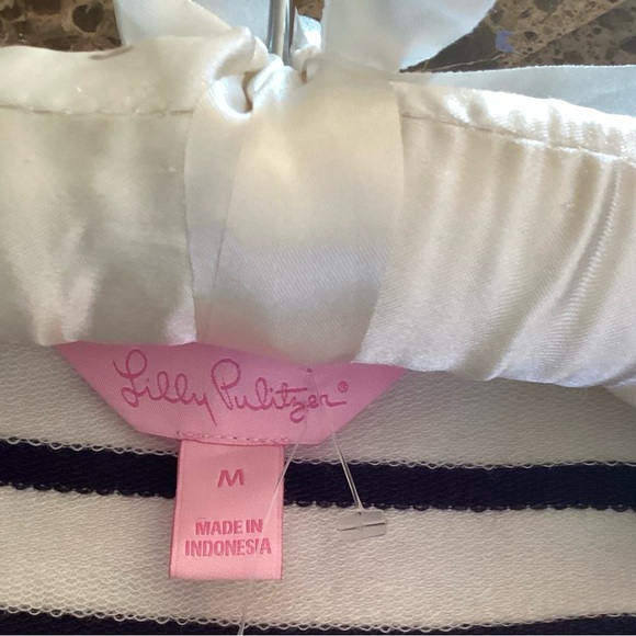 🚨Final Sale🚨!! New Lilly Pulitzer Zipper Sweatshirt Jacket Size M - Picture 8 of 9